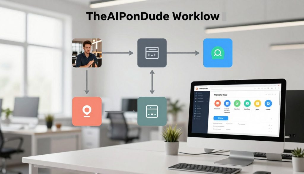 Key features of TheAIPornDude workflow