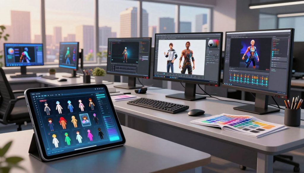 advanced tools for character creation