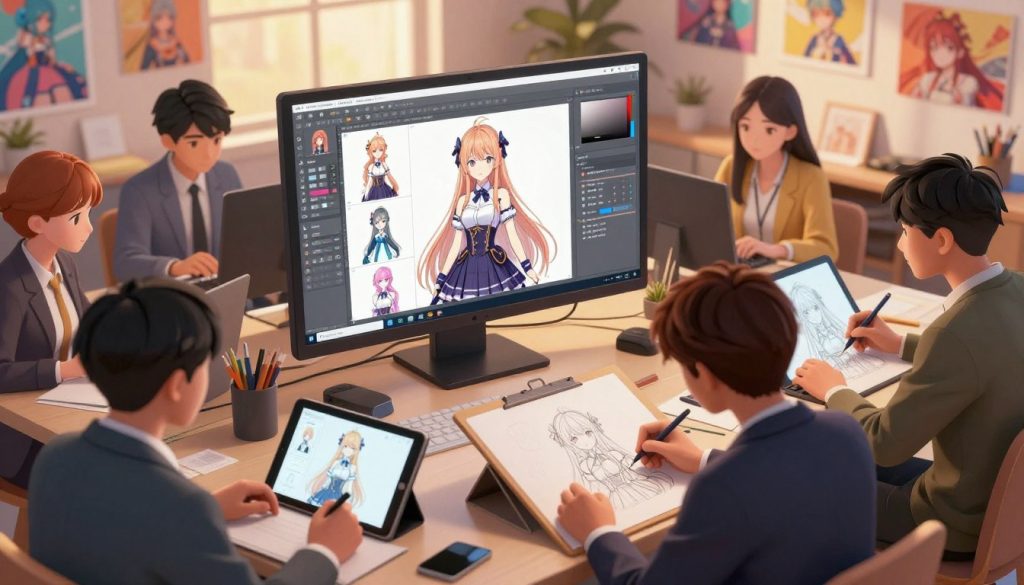 anime waifu character creation